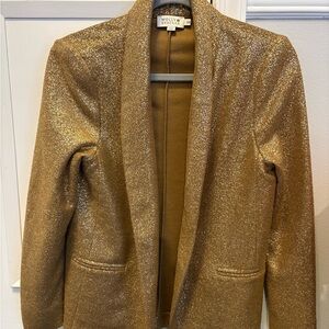 Molly Bracken Shimmering Gold Blazer